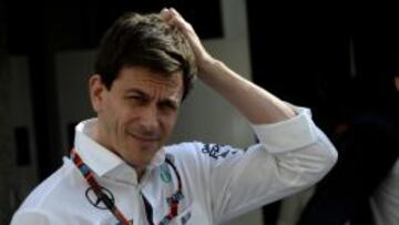 Toto Wolff, jefe de Mercedes.