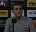 Rueda de prensa de Valverde tras el debut del Barça