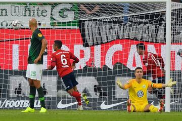 El colombiano llegó a tres goles en la Bundesliga, tras anotar en el triunfo de Bayern Múnich 3-1 sobre el Wolfsburgo