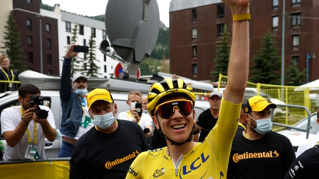 Pogacar: “Mañana ya podré disfutar, dejar ir a la fuga...”