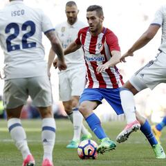 El Atlético corrió 10 kilómetros más que el Real Madrid