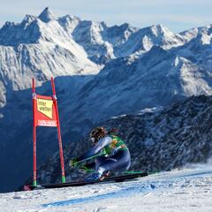 Federica Brignone lidera tras la primera manga