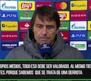 El esperanzador mensaje de Conte tras la derrota ante el Madrid