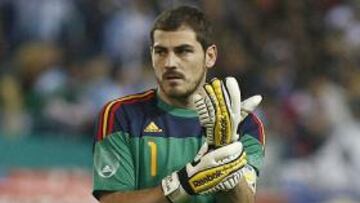 Casillas iguala a Raúl al cumplir 102 partidos vistiendo 'la Roja'