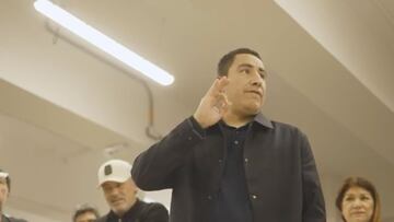 Así quedó registrada la fiesta en el camerino verde tras golear a Santa Fe y pasar a la final de la liga. Palabras de su técnico Juárez.