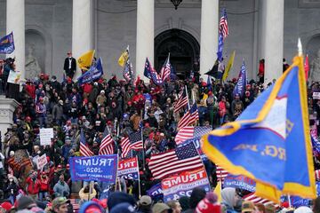 Los seguidores de Trump intentan tomar el Capitolio