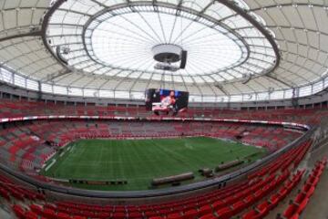 BC PLACE STADIUM tiene capacidad para 54, 000 personas