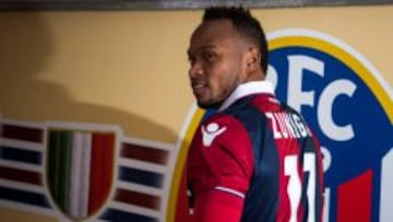 El colombiano jugará a préstamo en el Bologna.