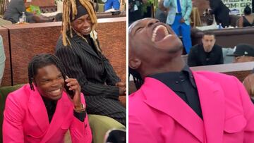 Travis Hunter’s emotional reaction to being selected 2nd overall by the Jacksonville Jaguars