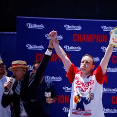 Joey Chestnut wins 15th Nathan’s Hot Dog Eating Contest