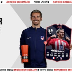 Griezmann, elegido como mejor jugador de LaLiga en Noviembre