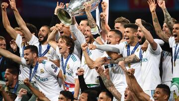 El Madrid encabeza los r¨¢nkings UEFA al cierre del a?o 2018