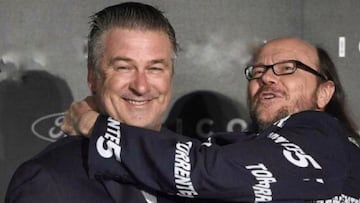 Imagen de Alec Baldwin y Santiago Segura.