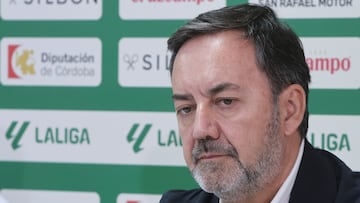 Fernández Monterrubio, en la rueda de prensa