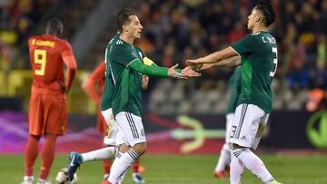 B¨¦lgica 3 - M¨¦xico 3: resumen, resultado y goles del partido