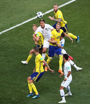 Así se narró el gol de Suecia para vencer a Corea del Sur