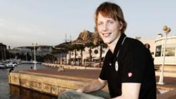 <b>TRASLADO. </b>Kyle Singler cambiará pronto el puerto de Alicante por las calles de Madrid.