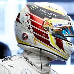 Hamilton tiene trabajo: elegirá su casco entre más de 8.000 diseños