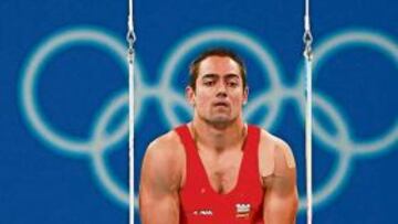 Rafa Martínez, en los Juegos.