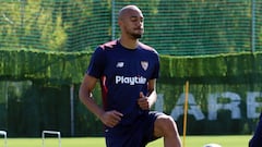 Steven Nzonzi ya mostr&oacute; su deseo de salir del Sevilla. 