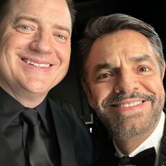 Premios Oscar 2023: El momento de Eugenio Derbez con Brendan Fraser