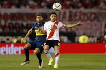 Boca Juniors regresa a estadio Monumental tras las agresiones que sufrieron los jugadores de River Plate en el partido de los octavos de final por la Copa Libertadores.