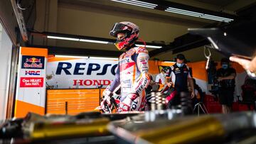 Honda perfila la 'operación remontada' de Márquez