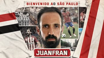 Alves ofrece ayuda a Juanfran y alaba su fichaje por el Sao Paulo