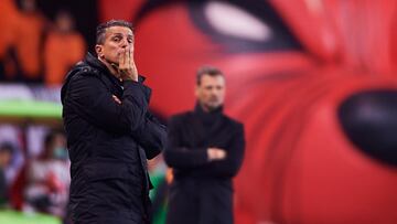 Ricardo Valiño durante un partido de los Xolos de Tijuana.