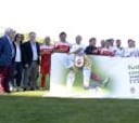 Los veteranos del Real Madrid jugaron juntos contra el cáncer