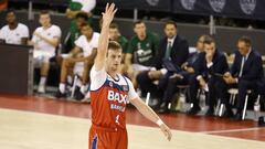 Frankie Ferrari, durante el partido contra el Baxi Manresa.