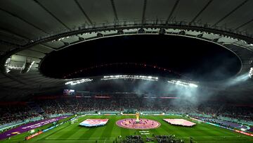 Doha (Qatar), 17/12/2022.- A general view prior the FIFA World Cup 2022 third place soccer match between Croatia and Morocco at Khalifa International Stadium in Doha, Qatar, 17 December 2022. (Mundial de Fútbol, Croacia, Marruecos, Catar) EFE/EPA/Noushad Thekkayil
