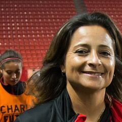 Andrea Rodebaugh creyó que su equipo había empatado 1 - 1