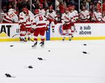 Why do Florida Panthers hockey fans throw rats on the ice?
