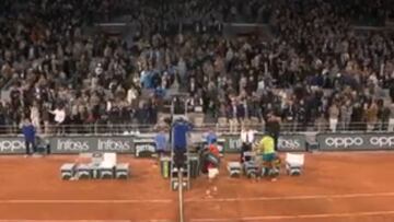 Tras la épica, señorío: el gesto de Nadal con Djokovic cuando se iba de la pista que le hace todavía más gigante