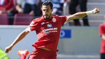 Jos&eacute; Rodr&iacute;guez con el Mainz. 