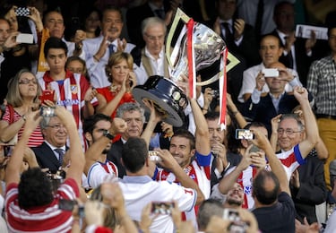 Gabi, el capit¨¢n rojiblanco que brill¨® en las grandes citas