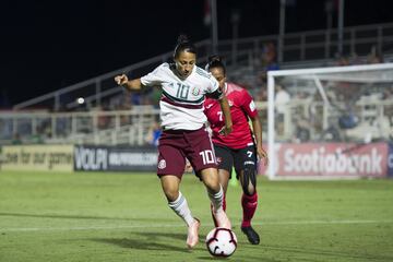 México le pasó por encima a la selección de Trinidad y Tobago y le anotó y ganó 4 goles por 1; Charlyn Corral se hizo presente en el marcador con 2 anotaciones.