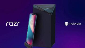 Un móvil de tapa clásico pero con pantalla flexible, ¿es este el Motorola Razr?