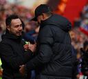 Jürgen Klopp y Roberto De Zerbi dicen adiós en la última jornada de Premier League