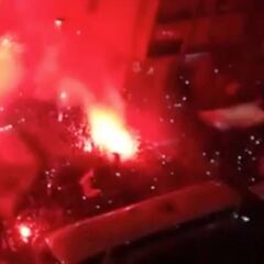 Las épicos recibimientos de los hinchas del Real en Madrid