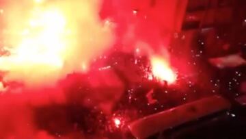 Las épicos recibimientos de los hinchas del Real en Madrid