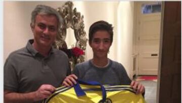 Mensaje de ánimo de Mou a un chico lesionado del Canillas