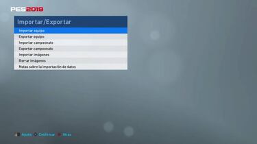 Tutorial PES 2019: cómo instalar Option File y tener todos los equipos reales
