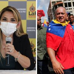 La presidenta de Bolivia y el número dos del chavismo dan positivo en coronavirus