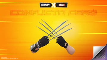 Arte oficial de la herramienta de recolecci&oacute;n Garras de Adamantium de Fortnite