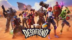 fortnite capitulo 5 temporada 3 desenfreno arte miniatura