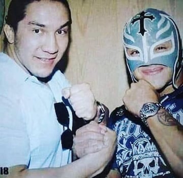 10 fotos inéditas de Rey Mysterio, leyenda de la lucha libre