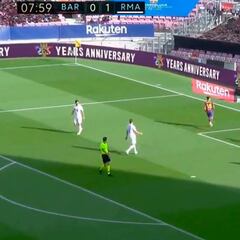 Excitó al barcelonismo y dejó una foto para recordar: Ansu Fati celebrando así su gol al Madrid