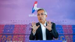 Víctor Font, candidato a la presidencia del FC Barcelona en las últimas elecciones que ganó Joan Laporta.